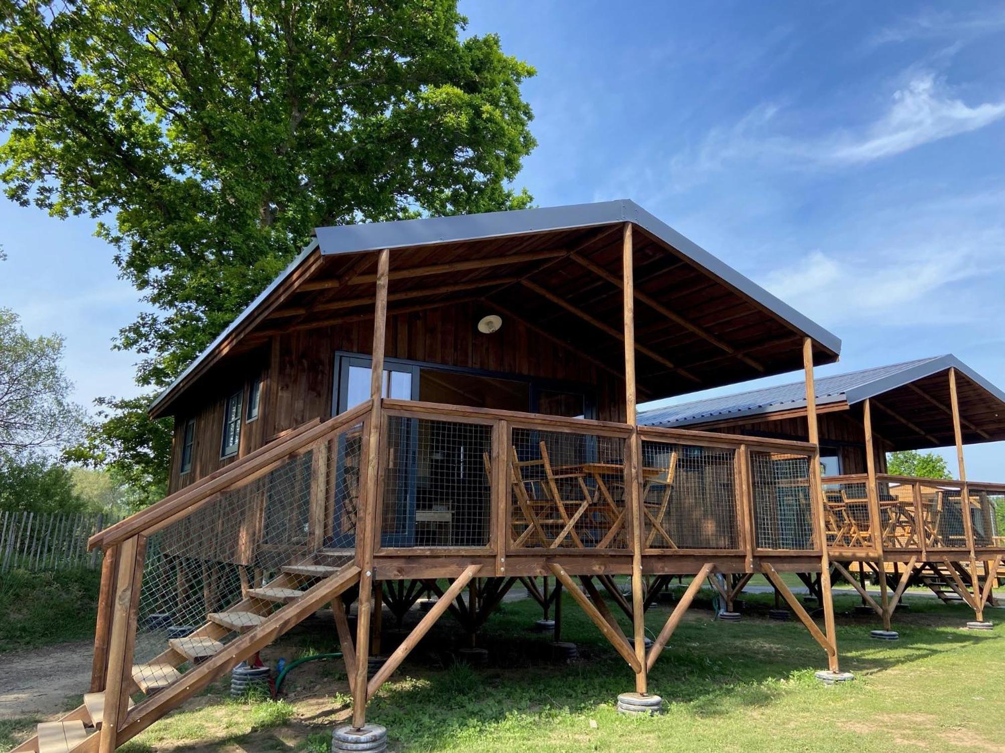 Camping De La Plage De Cleut-Rouz 富埃南 外观 照片