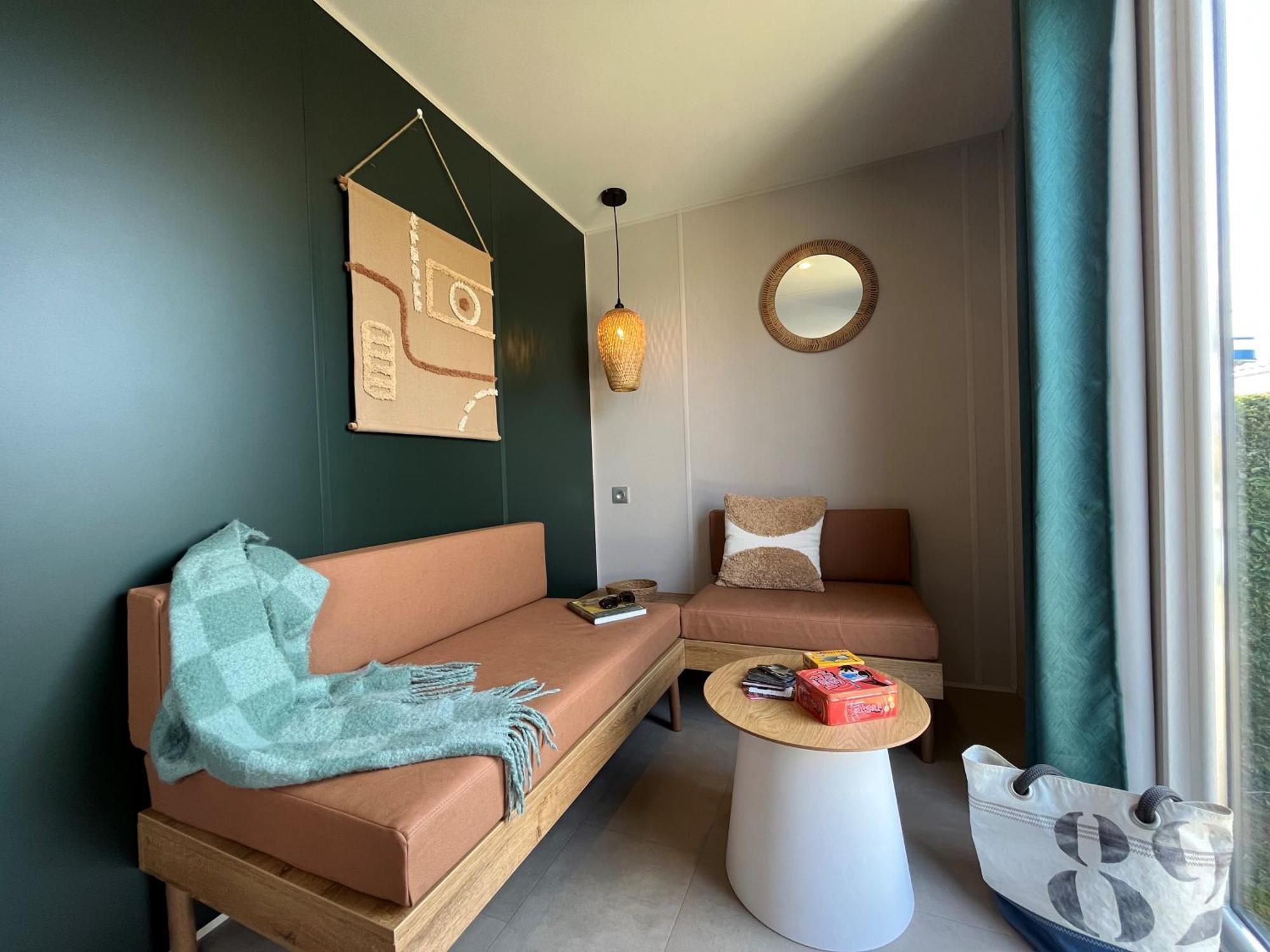 Camping De La Plage De Cleut-Rouz 富埃南 外观 照片