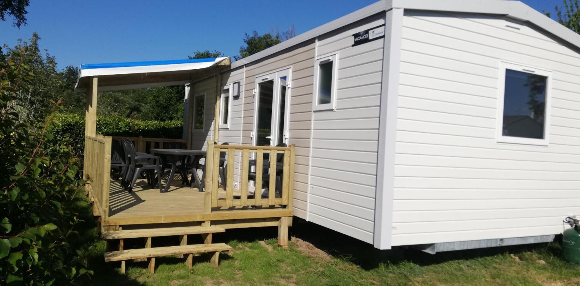 Camping De La Plage De Cleut-Rouz 富埃南 外观 照片
